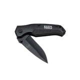 Pocket Knife Black Drop Point Blade 44220