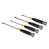 4-Piece Bi-material Handle Slotted/Phillips Screwdriver Set 85615