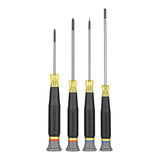 4-Piece Bi-material Handle Slotted/Phillips Screwdriver Set 85615