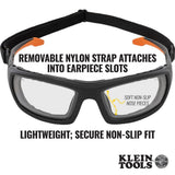 Pro Gasket Safety Glasses 60538