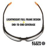 Pro Safety Glasses Full Frame Clear Lens 60163