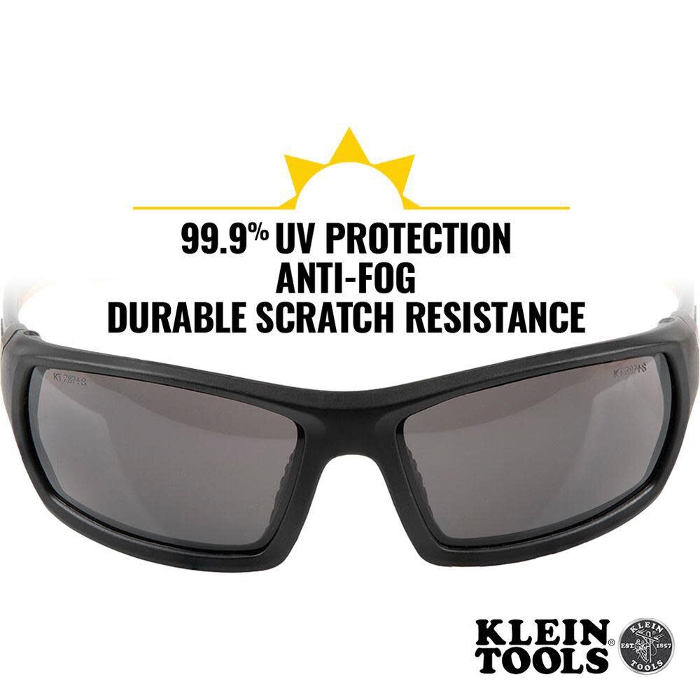 Pro Safety Glasses Full Frame Gray Lens 60164