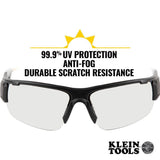 Pro Safety Glasses Semi Frame 60536