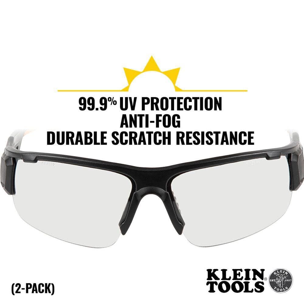 PRO Safety Glasses Wide Lens 2-pack 60172