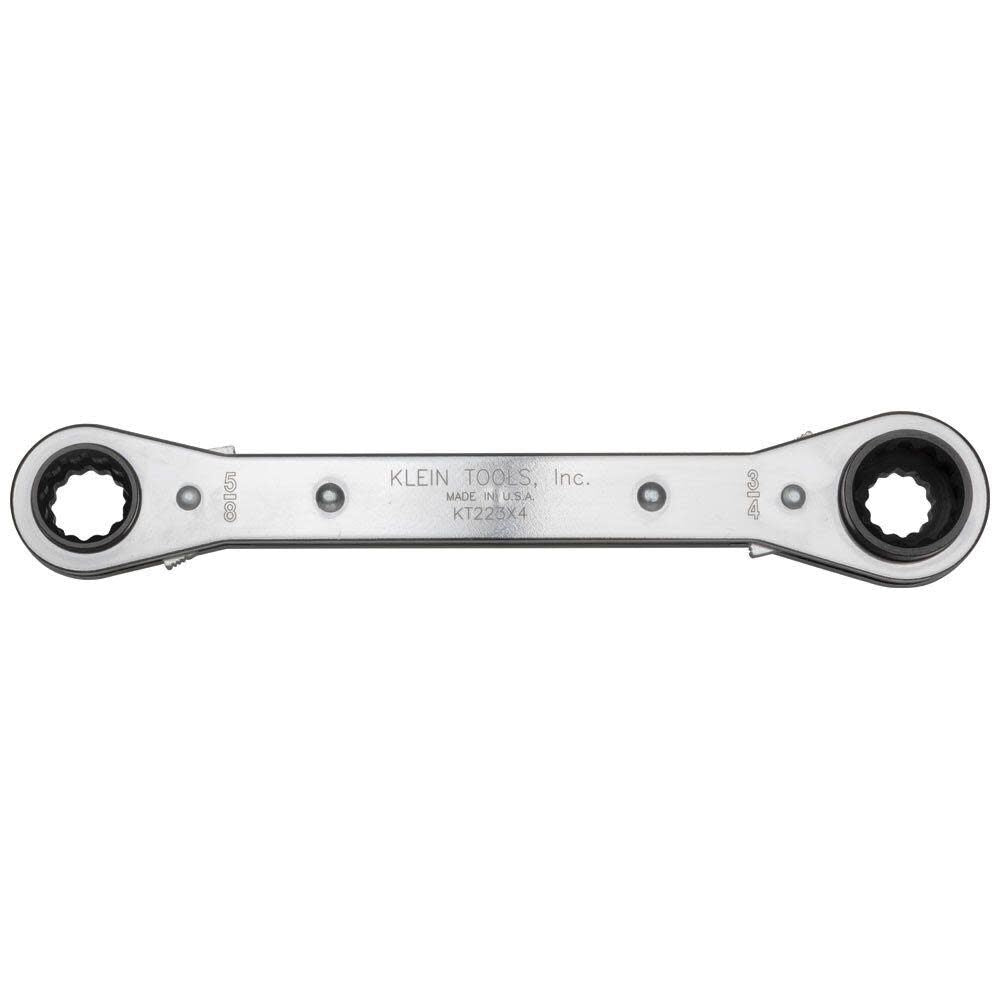 Ratcheting 4-in-1 Box Wrench KT223X4