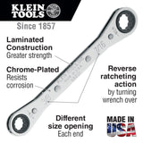 Ratcheting Box Wrench 1/4in X 5/16in 68200