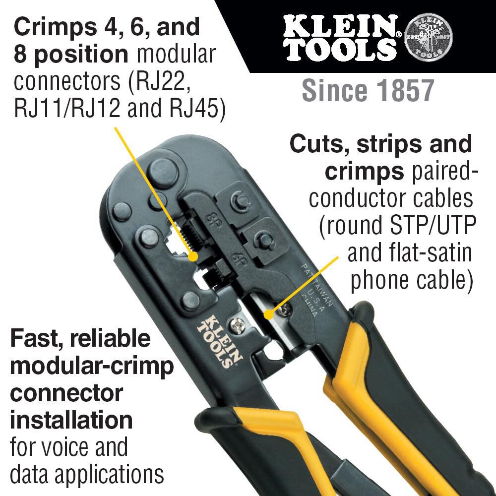 Ratcheting Modular Crimper/Stripper VDV226011SEN