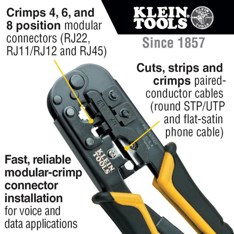 Ratcheting Modular Crimper/Stripper VDV226011SEN