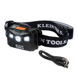 Rechargeable Headlamp with Strap 400 Lumen All-Day Runtime Auto-Off 56048