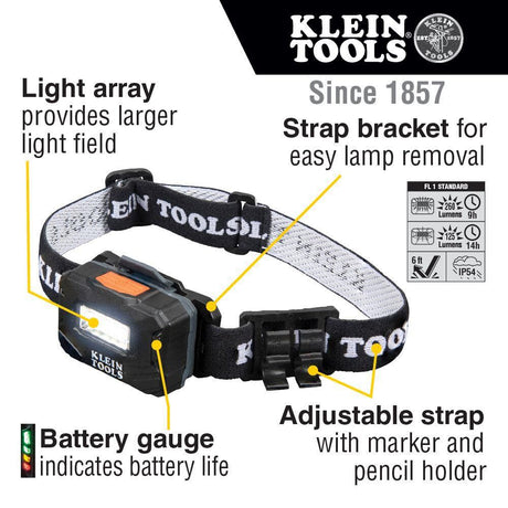 260-Lumen LED Rechargeable Headlamp (Battery Included) 56049