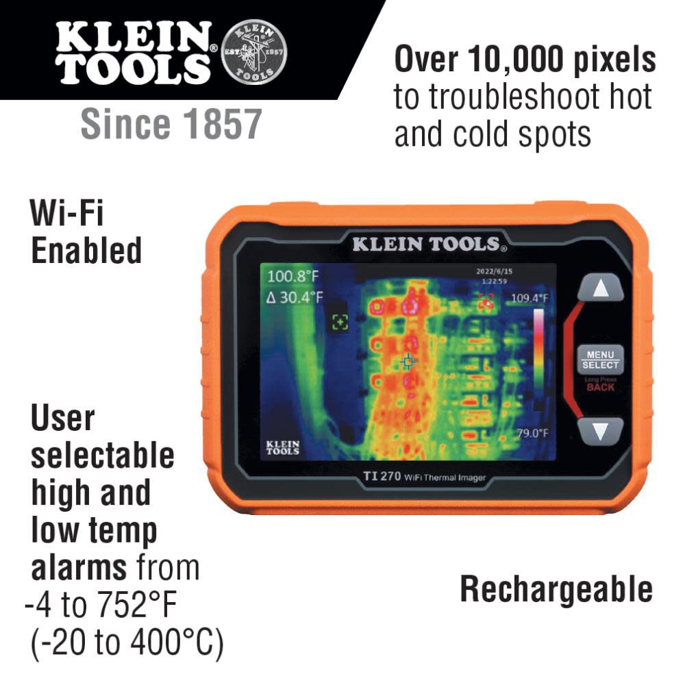 Rechargeable Pro Thermal Imager TI270
