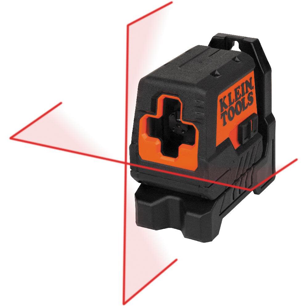 Red 35-ft Self-Leveling Indoor Cross Beam Cross-line Laser Level (Accessories Included) 93MCLS