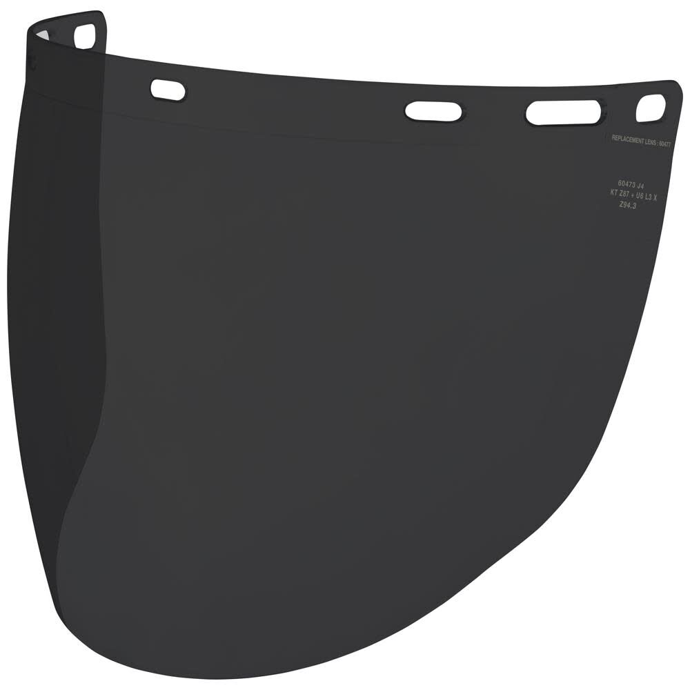 Replacement Face Shield Lens, Gray 60477