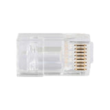 RJ45 CAT6A UTP Pass Thru Plug 200pk VDV826-764