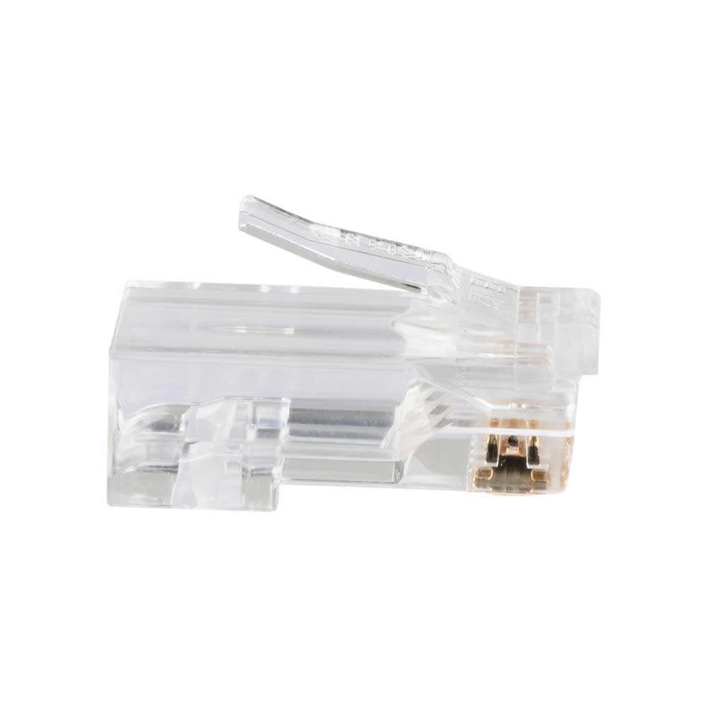 RJ45 CAT6A UTP Pass Thru Plug 200pk VDV826-764