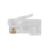 RJ45 CAT6A UTP Pass Thru Plug 50pk VDV826-704