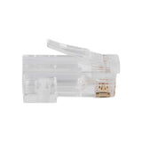 RJ45 CAT6A UTP Pass Thru Plug 50pk VDV826-704