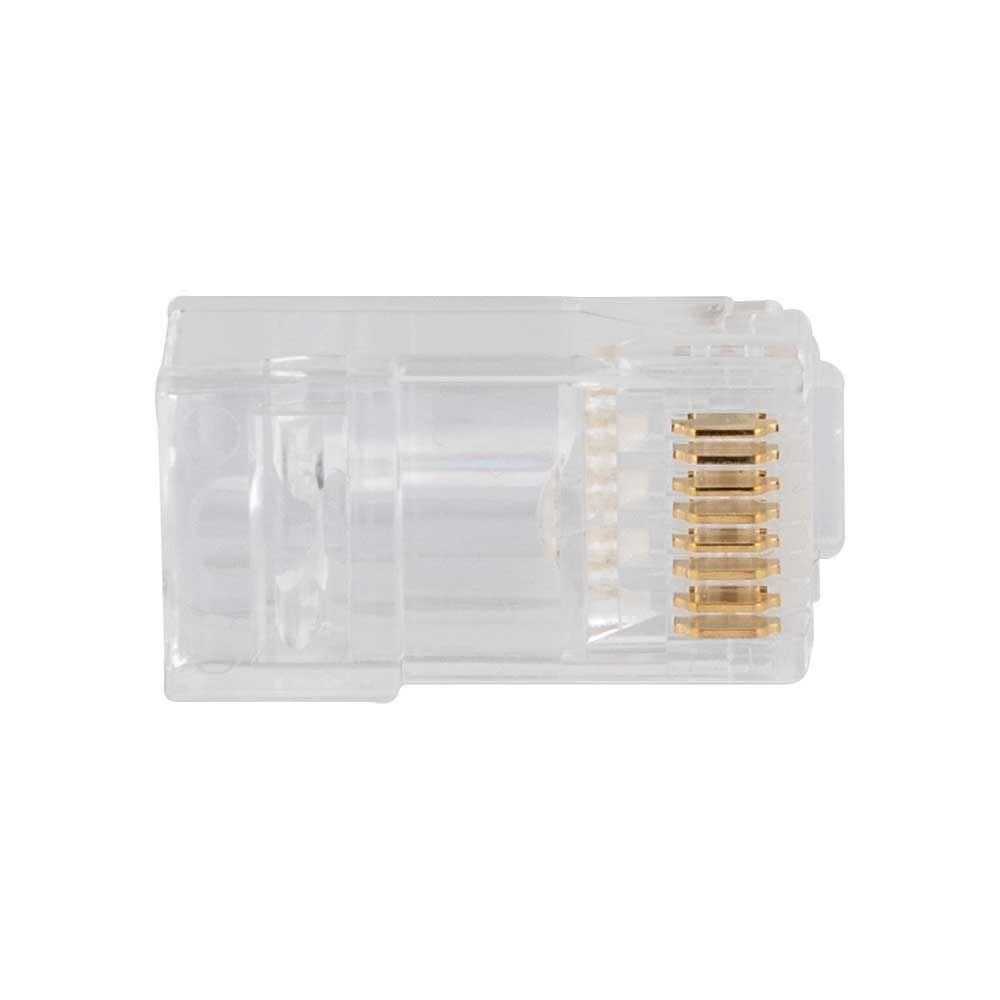 RJ45 CAT6A UTP Pass Thru Plug 50pk VDV826-704