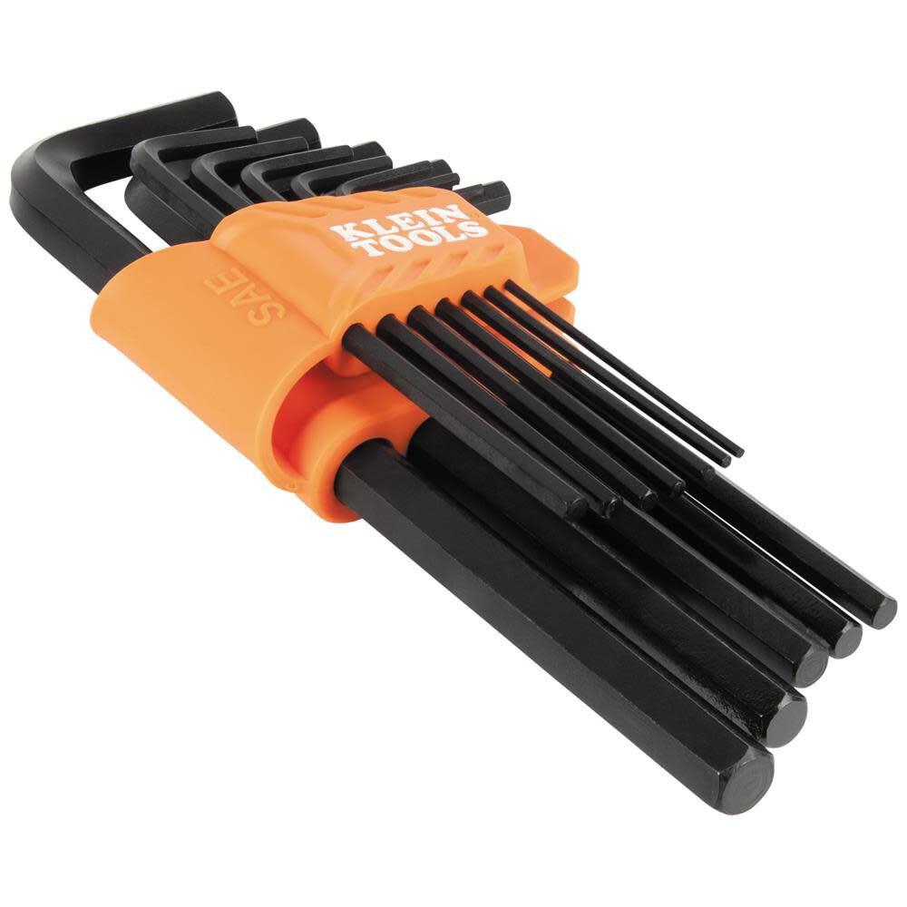 SAE L-Style Long Hex Key Set 12 Pc LS12