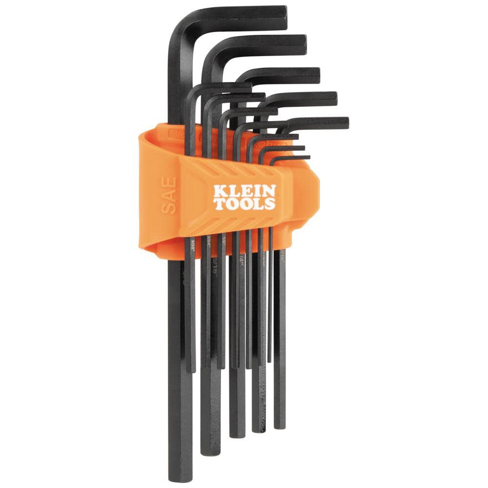 SAE L-Style Long Hex Key Set 12 Pc LS12