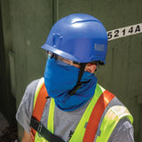 Safety Helmet Non-Vented-Class E Blue 60147