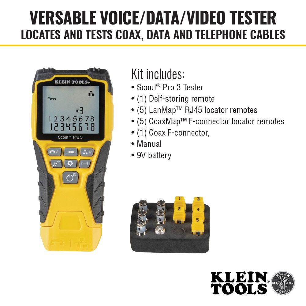 Scout Pro 3 Tester Starter Kit VDV501851