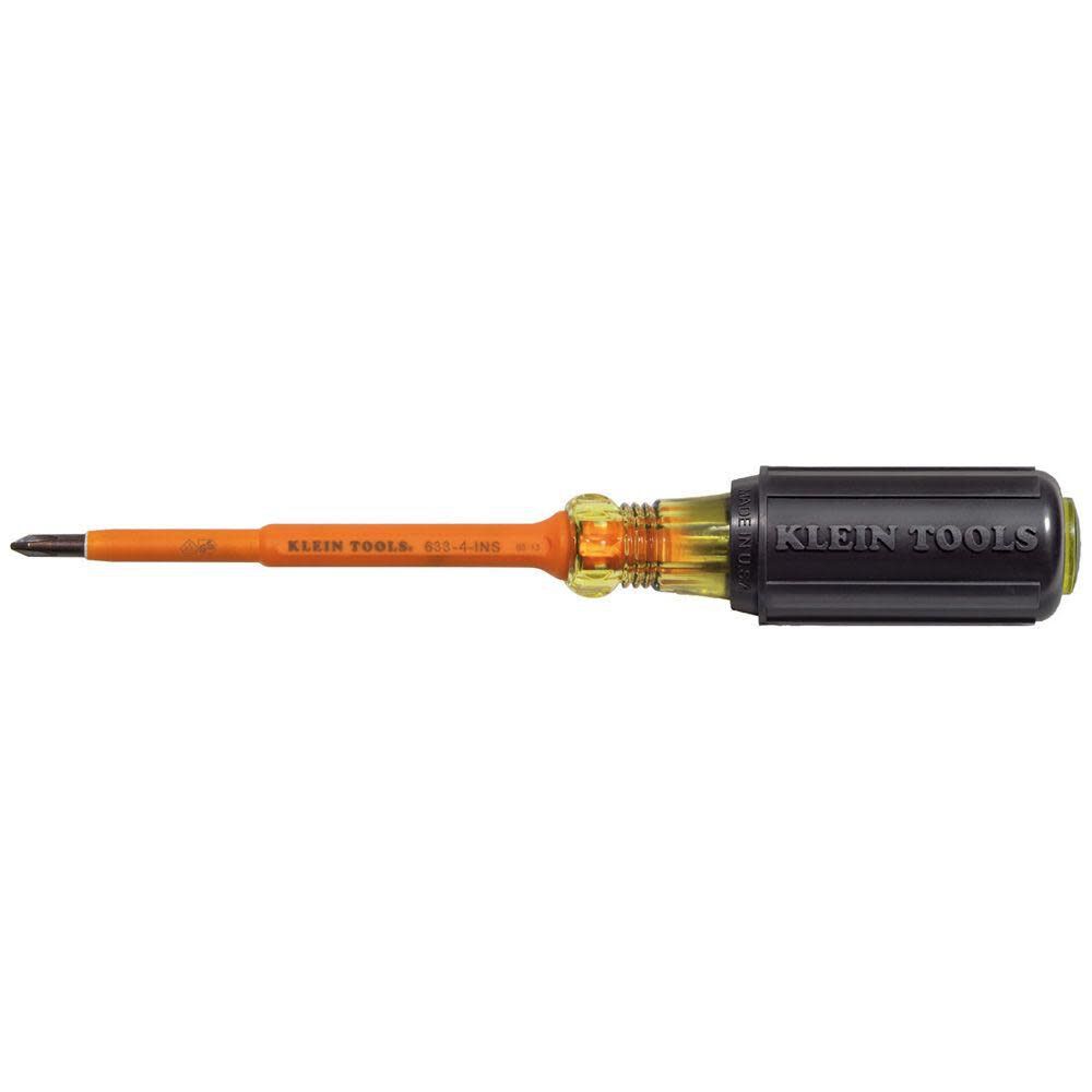 Screwdriver Insulated #1 Phillips 4inch L 6334INS