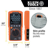 Slim Digital Multimeter TRMS Auto Ranging MM450