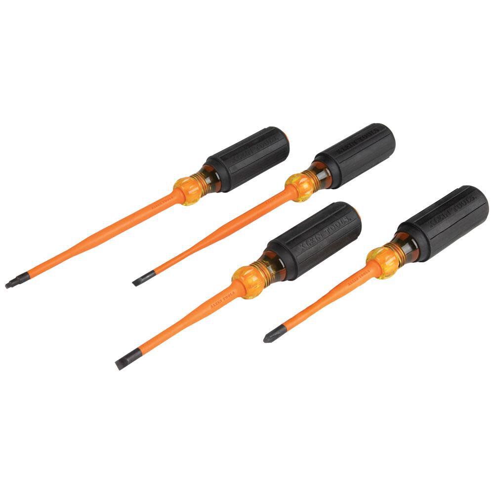 Slim-Tip Insul Screwdrivers 4-pc 33734INS