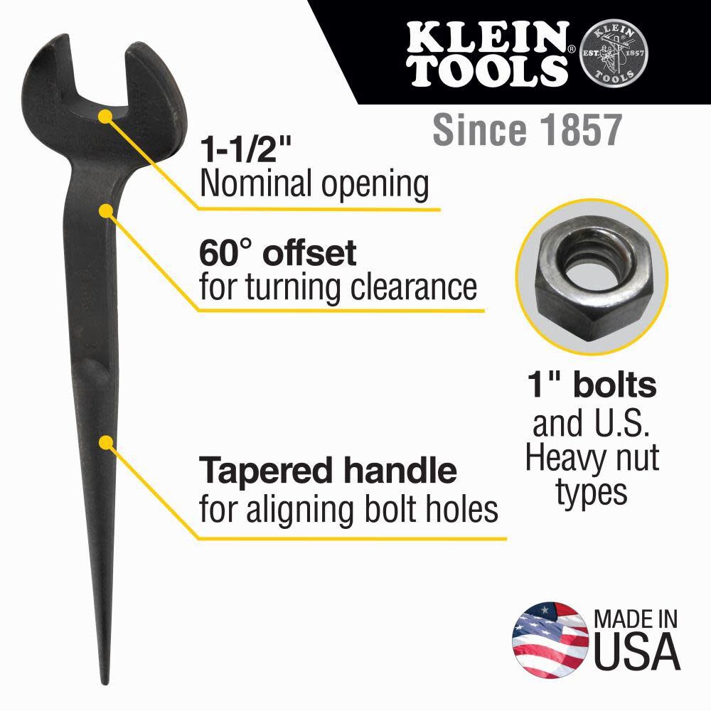 Spud Wrench 1-1/2in US Reg Nut 3224