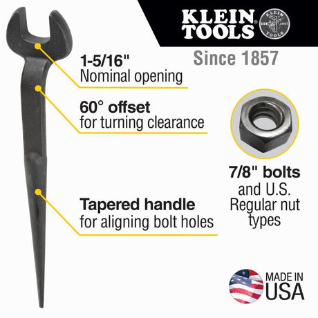 Spud Wrench 1-5/16in US Reg Nut 3223