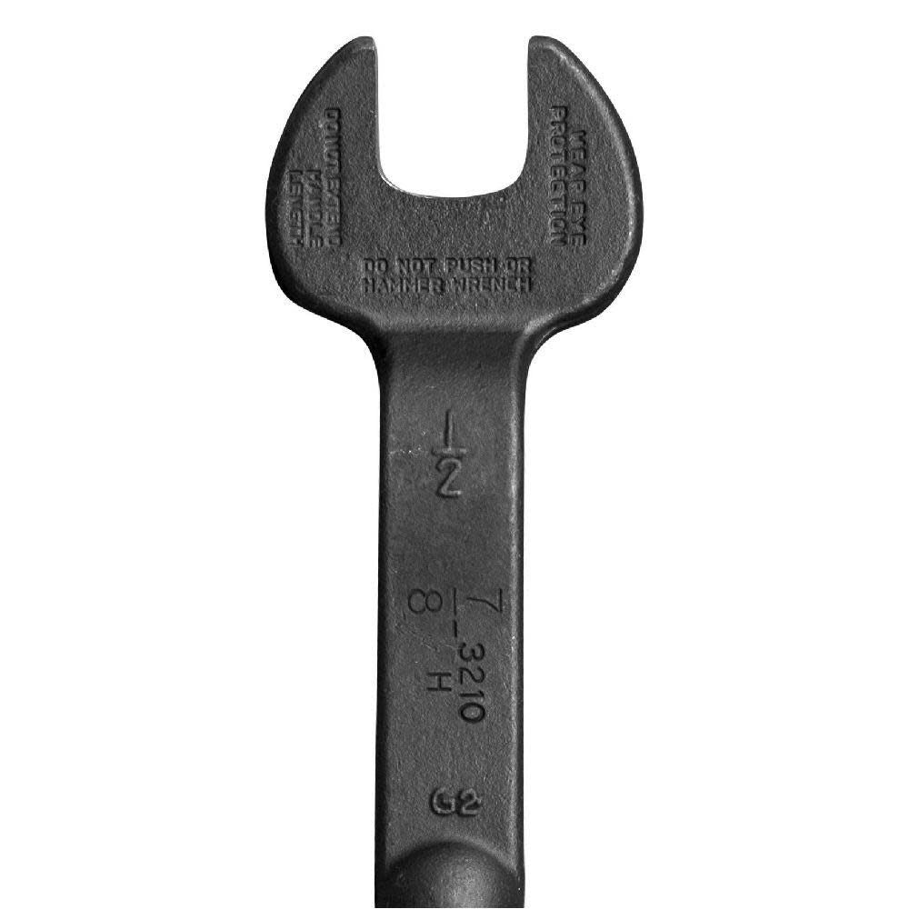 Spud Wrench 7/8in Opening Heavy Nut 3210