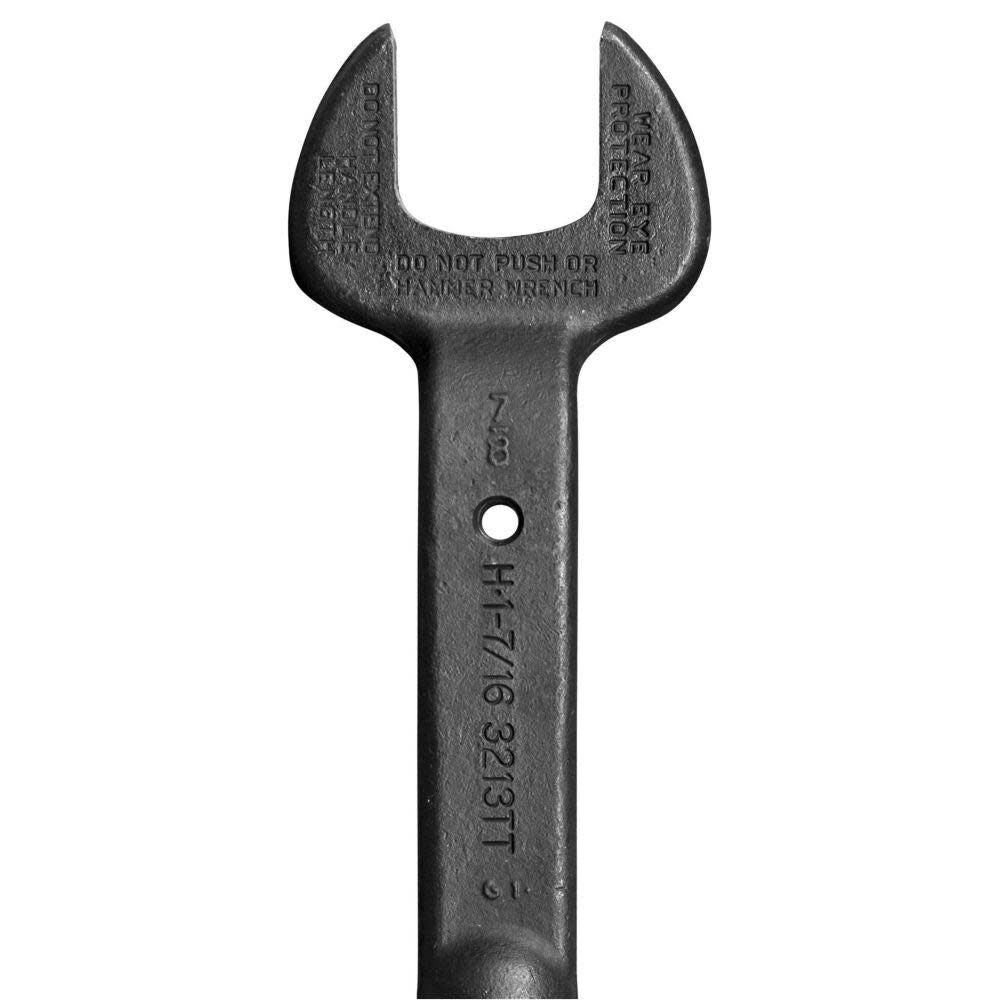 Spud Wrench with Hole 1-7/16in USH 3213TT