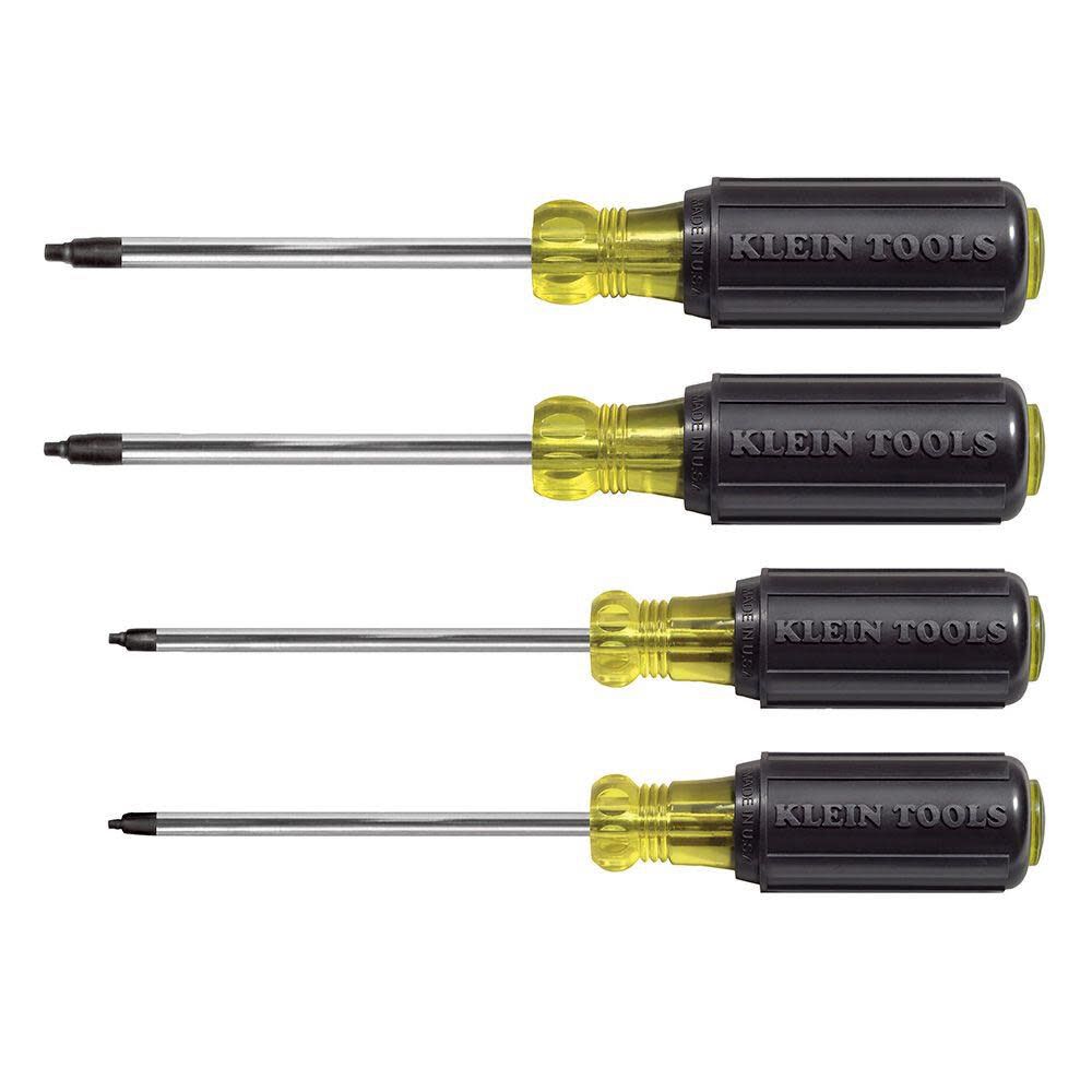 Square Recess Screwdriver Set 4 Pc 85664