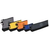 Stand-Up Zipper-Bag, 5-Pack Orange, Yellow, Light Gray, Blue, Dark Gray Nylon 2-in Zippered Tool Bag 55569