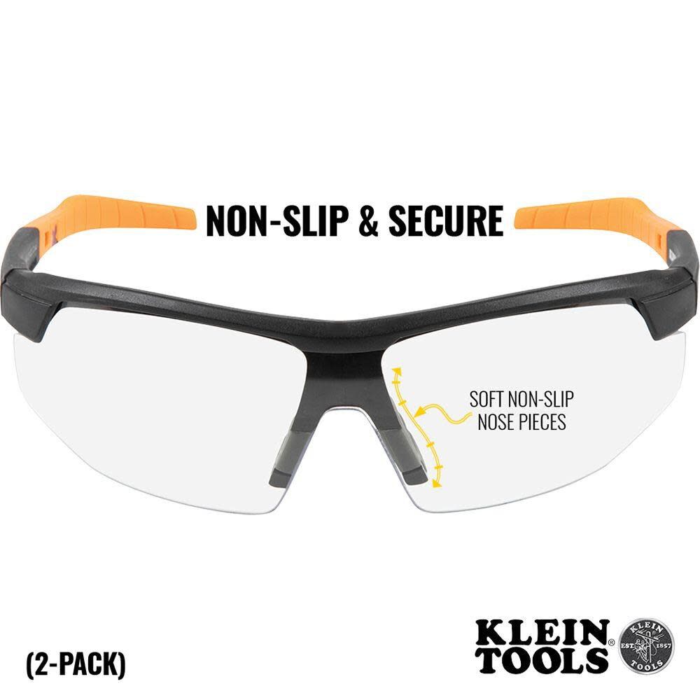 Standard Safety Glasses Clear Lens 2-pack 60171