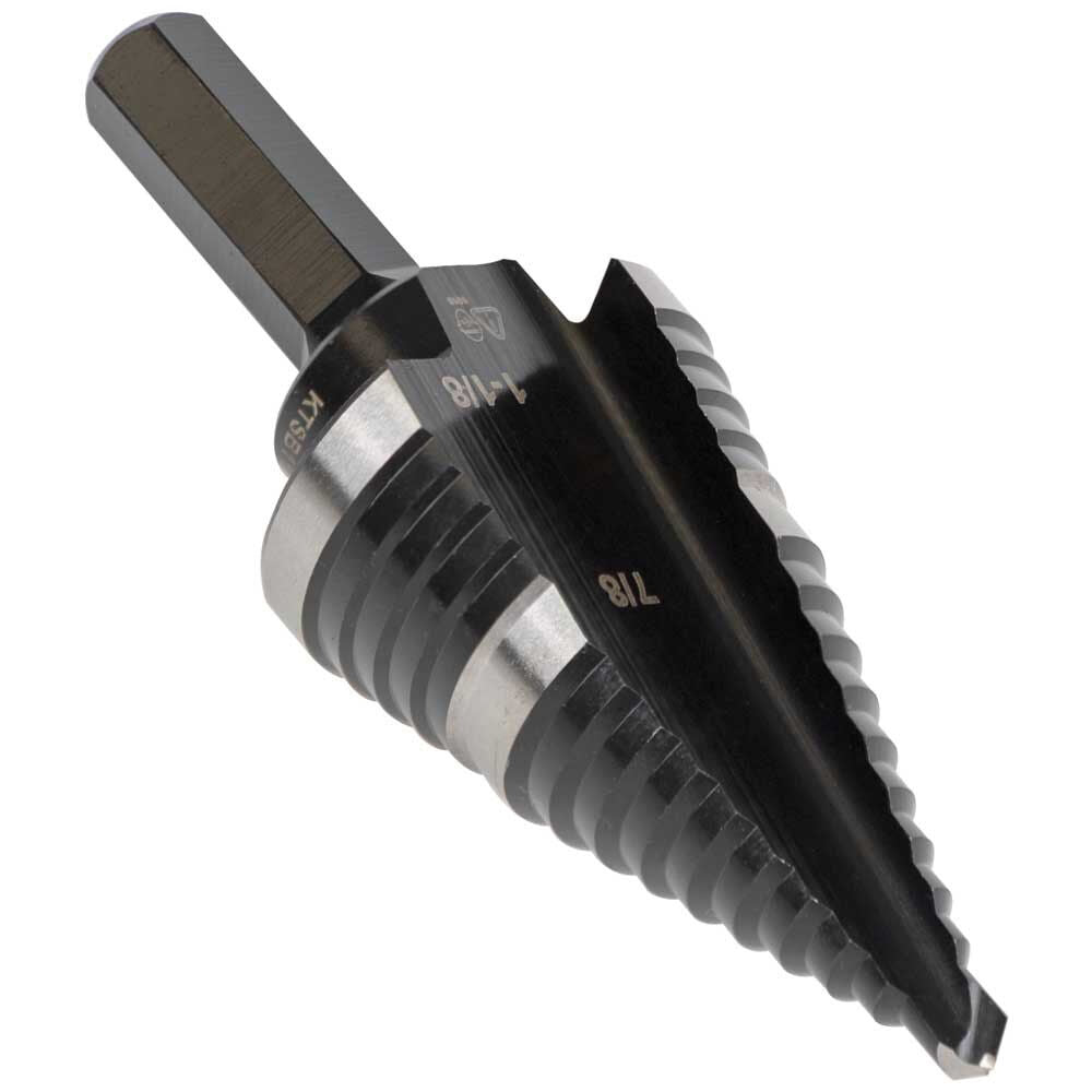 Step Drill Bit #11 Double-Fluted KTSB11