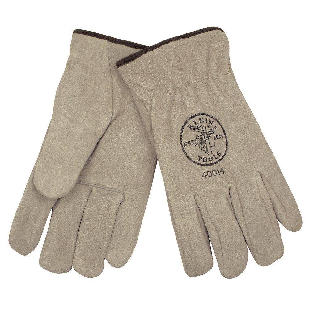 Tools Suede Drivers Gloves Lined - Large 40014