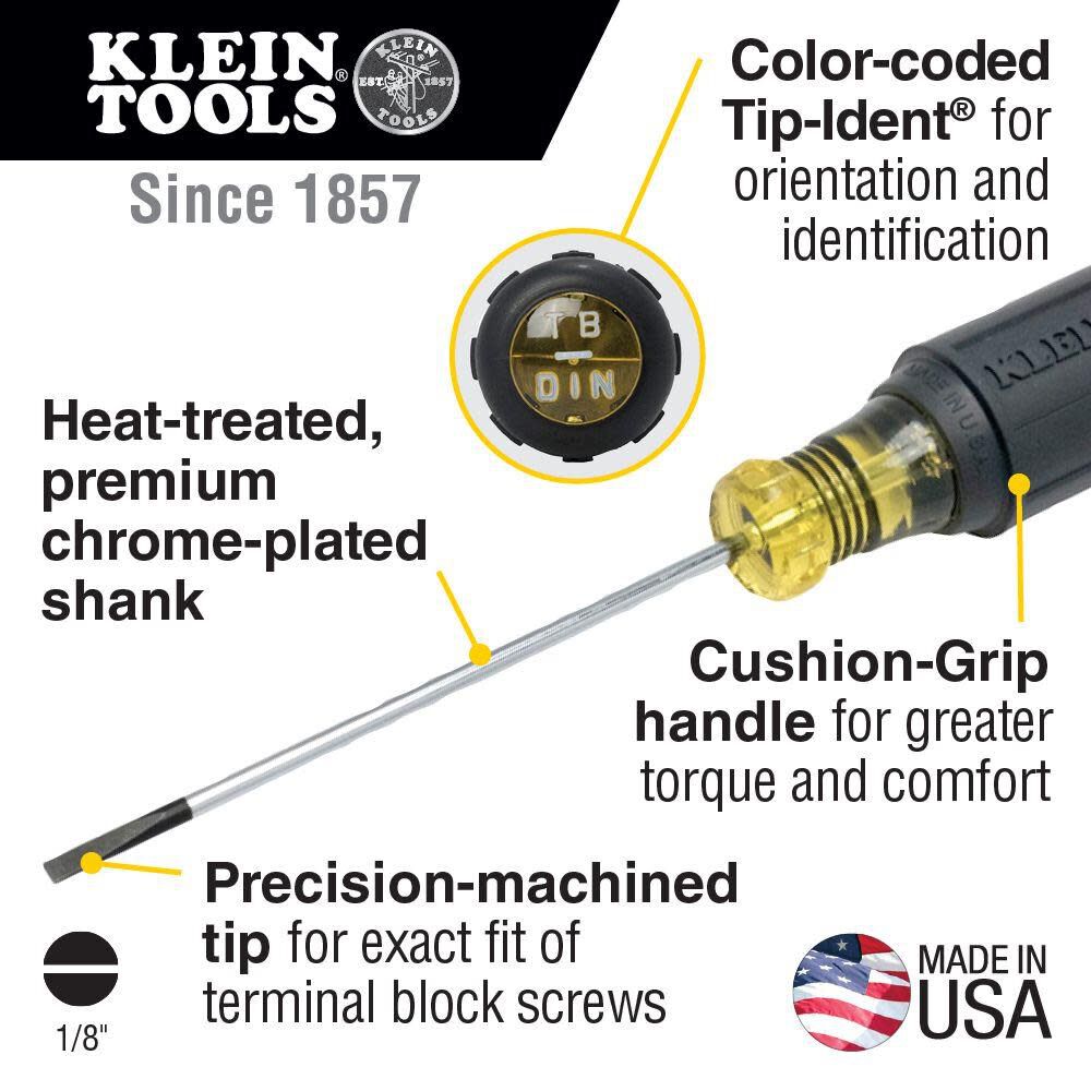 Terminal Block Screwdriver 6124