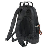 20 x 14.5 x 7.25 Black with Orange/Gray Backpack 55421BP14