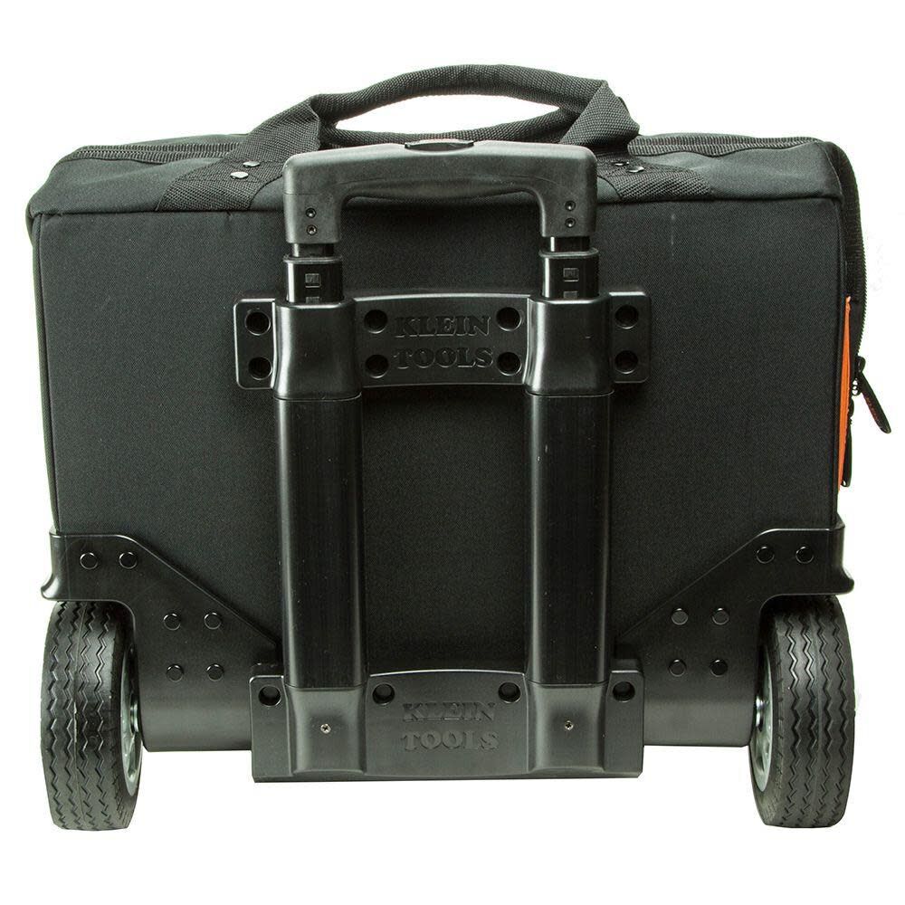 Tradesman Pro(TM) Black Ballistic Nylon 19-in Zippered Rolling Tool Bag 55452RTB