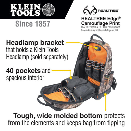 Tools Tradesman Pro XL Camo Backpack 62800BPCAMO