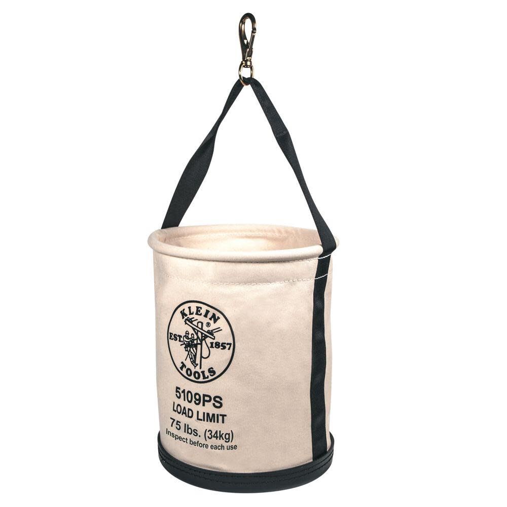 Wide Straight Wall Bucket with Pocket 5109PS