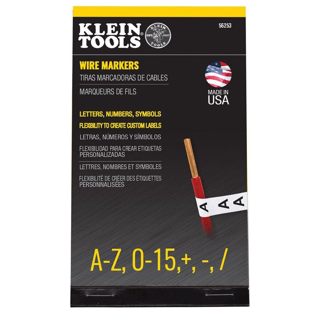 Wire Marker Book A-Z 0-15 + - / 56253