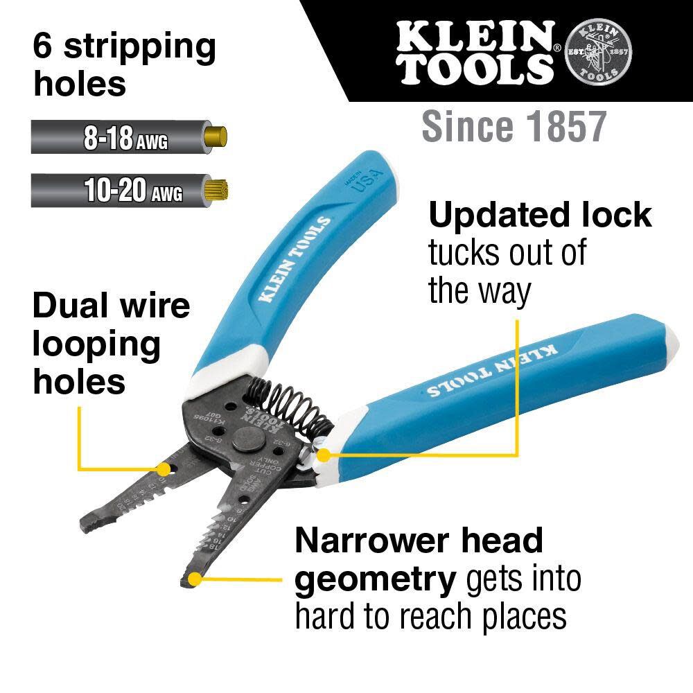 Wire Stripper / Cutter 8-20 AWG K11095