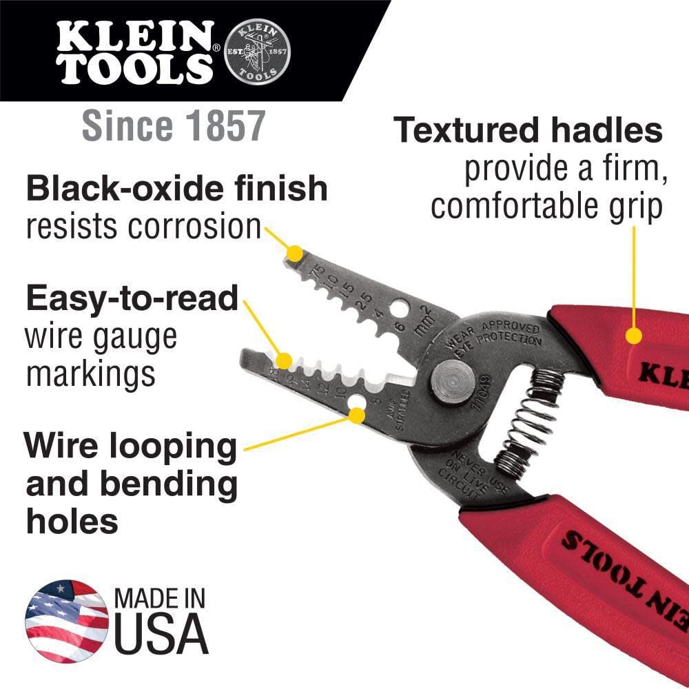 Wire Stripper/Cutter 8-16 AWG 11049