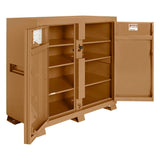 JOBMASTER Cabinet 30-in W x 60-in L x 60-in H Brown Steel Jobsite Box 139