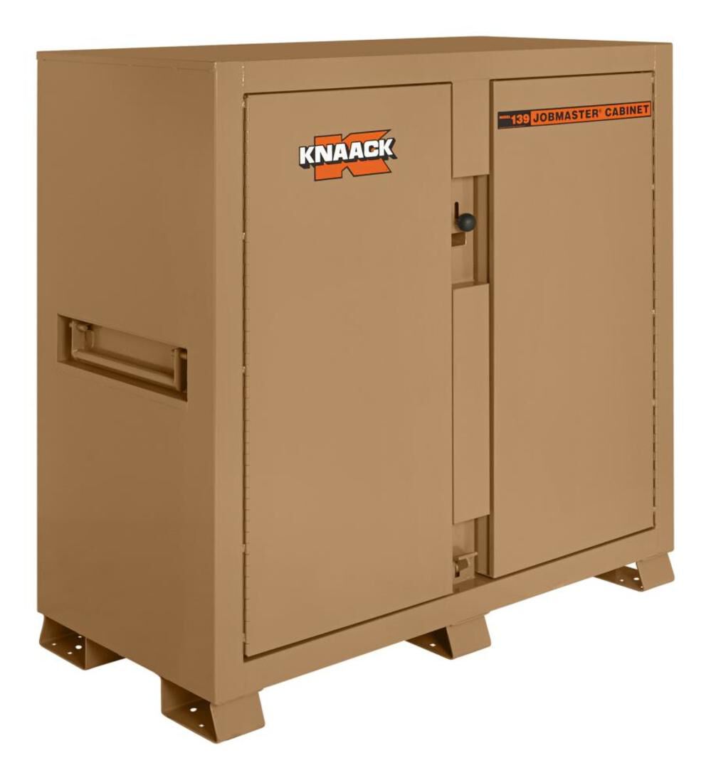 JOBMASTER Cabinet 30-in W x 60-in L x 60-in H Brown Steel Jobsite Box 139