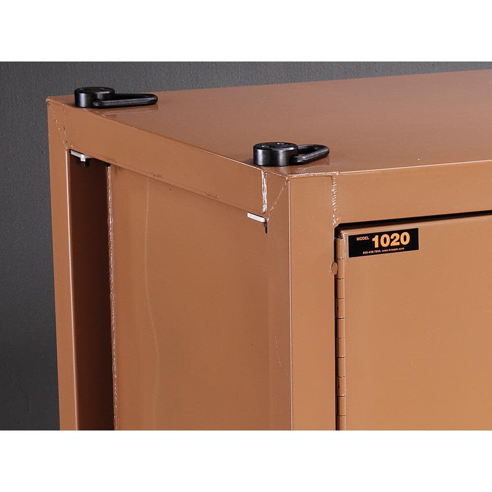 MONSTER BOX 66-in W x 30-in L x 54.5-in H Bronze Steel Jobsite Box 1020