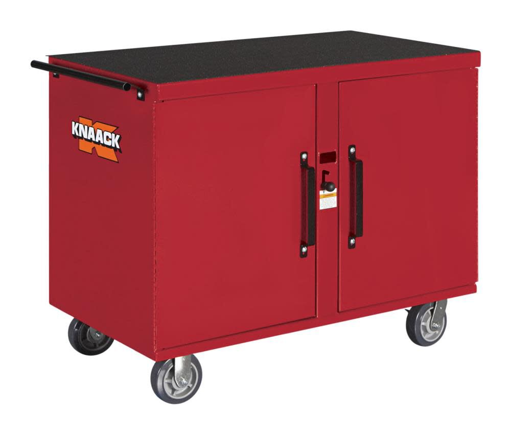 STORAGEMASTER Mechanic's Chest 25-in W x 46.25-in L x 37.5-in H Red Steel Jobsite Box 63